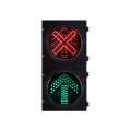 Red Green LED Traffic Signal Light with Red Cross and Green Arrow